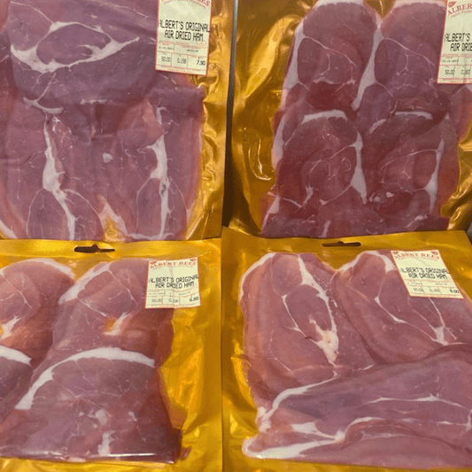 Albert's Original Air Dried Ham (Carmarthen Ham) - thewelshproducestall