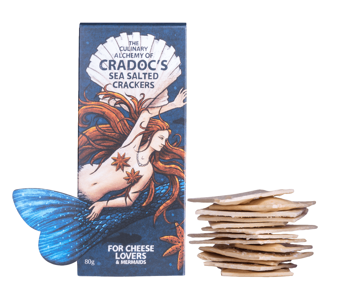 Cradoc’s Savoury Biscuits - Sea Salted Crackers - thewelshproducestall