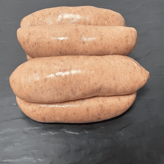 Red Caramelised Onion and Pork Sausage - thewelshproducestall