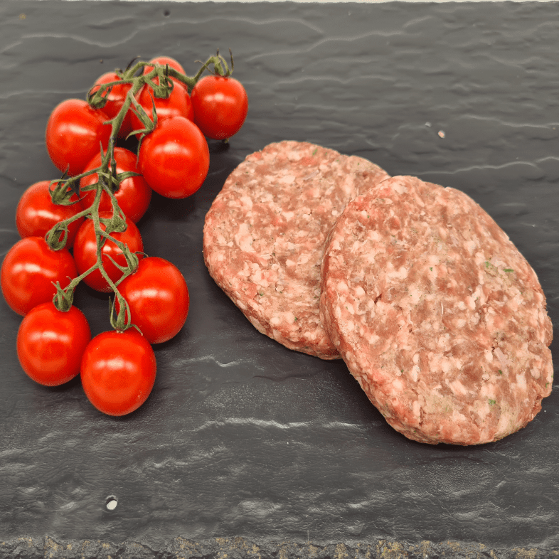 Premium Beef and Onion Burger - thewelshproducestall