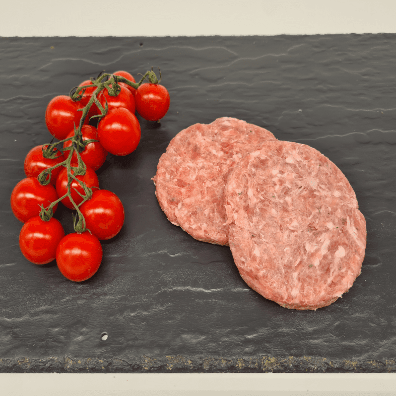 Pork and Apple Burger - thewelshproducestall